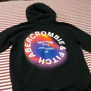 Abercrombie Kids Classic Black Hoodie